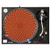 DJ Turntable Premium Cork Slipmat - Red Dots