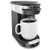 Hamilton Beach SMALL APPLIANCES 1030390 Stainless Steel/Black Beach Single Cup Hospitality Coffeemaker with 3-Minute Brew Time