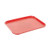Fast Food Tray 12 x 16 Orange Rectangular Polypropylene Serving Tray for Cafeteria, Diner, Restaurant, Food Courts
