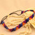 Womens 1pc Women Fashion Multicolor Plaid Knot Headband Turban Elastic Sports Hairband Head Wrap Hair Accessories Girls Headwear Purple