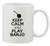 Keep Calm And Love Banjo String Instruments Music Lover Ceramic White Coffee 11 Oz Mug