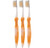 Sofresh Flossing Toothbrush - Adult Size - Your Choice of Color - -3-Pack, Orange-