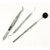 Basic Dental Instruments Set Mirror Explorer C. plier
