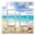 Graphics Wallplates - Seashells Ocean White Sand Beach- Double Rocker/GFCI Wall Plate Cover
