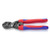 KNIPEX Tools 71 12 200, Comfort Grip High Leverage Cobolt Cutters with Opening Lock and Spring