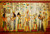 LFEEY 10x8ft Old Egypt Papyrus Backdrop Coloring Wall Mural Ancient Egyptian Parchment Vintage Wall Painting Antique Hieroglyphs Photography Background Cloth Vinyl Photo Studio Props