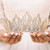 Kilshye Baroque Crowns and Tiaras Gold Costume Wedding Crown Crystal Tiara Princess Tiara Headband Bride Prom Hair Accessories for Women and Girls -3936- Kilshye Baroque Crowns and Tiaras Gold Costume Wedding Crown Crystal Tiara Princess Tiara Headband Bride Prom Hair Accessories for Women and Girls -3936-