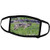3dRose Danita Delimont - Animal - Gray Wolf Looking Back - Face Masks -fm-231158-2-