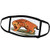 3dRose Blonde Designs Fun and Fluffy Felines - Bobcat Looking Back - Face Covers -fc-150807-1-