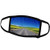 3dRose USA, Washington, Palouse. Backcountry Road Through Canola Fields. - Face Covers -fc-208640-1-