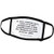 3dRose Image of A Wise Woman Said Own A Full Length Mirror - Face Covers -fc-307999-1-