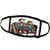 3dRose Boehm Graphics Cartoon - A Cartoon Father and Son Riding a Ferris Wheel - Face Masks -fm-245585-3-