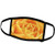 3dRose Florene Flower - Macro Orange Rose - Face Masks -fm-50220-1-