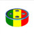 Skin Decal Vinyl Wrap for Amazon Echo Dot 2 -2nd generation- / Rasta Reggae Colors