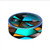 Skin Decal Vinyl Wrap for Amazon Echo Dot 2 -2nd generation- / Awesome Blue Gold Pattern