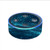 Skin Decal Vinyl Wrap for Amazon Echo Dot 2 -2nd generation- / blue nebula meteor shower