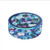 Skin Decal Vinyl Wrap for Amazon Echo Dot 2 -2nd generation- / Blue Roses Floral Pattern
