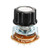 YeVhear 6mm 4P3T 4 Pole 3 Position Selectable Single Bridge Band Channel Rotary Switch Selector with Plastic Button