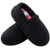 MIXIN Slippers for Little Kid Boys House Shoes Indoor Outdoor with Anti Slip Sole Black 13-13.5 M