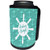3dRose Russ Billington Tile Designs- Nautical Whimsy - Anchors Aweigh- Nautical Anchors and Ships Wheel Design- not embossed - Can Cooler Bottle Wrap -cc-311160-1-