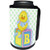 3dRose Russ Billington Nursery Designs - Yellow Baby Duck on Block with Letter B - Can Cooler Bottle Wrap -cc-237124-1-