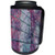 3dRose Susans Zoo Crew Musical Instruments - Grunged purple green inverted four string bass - Can Cooler Bottle Wrap -cc-155980-1-