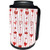 3dRose Anne Marie Baugh - Patterns - Red and White Strings Of Hearts Pattern - Can Cooler Bottle Wrap -cc-215594-1-