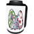 3dRose Florene Childrens Art V - Image of Adorable Polka Dot Bunny Cartoon - Can Cooler Bottle Wrap -cc-243796-1-