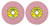 Tecomec Set of 2 pcs Grinding Wheels 5-3/4" x 1/8" x 7/8"