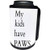 3dRose 3DRose Merchant-Quote - Image of My Kids Have Paws Quote - Can Cooler Bottle Wrap -cc-305142-1-