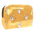 Funny Cartoon Corgi Bones Pattern Makeup Bag Cosmetic Organizer Multifuncition Travel Waterproof Toiletry Bag with Zipper for Women