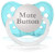 Ulubulu Expression Pacifier Mute Button Transparent Blue