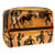 Greece Black Figure Pottery Ancient Greek Mythology Centaur Makeup Bag Waterproof Toiletry Bag with Zipper