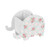 Shabby Chic Rose Elephant Pencil Holder Cell Phone Stand Removable Pen Cup Desk Decor Organizer Box