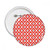 Geometry Red Black Pattern Japan Round Pins Badge Button Emblem Accessory Decoration 5pcs