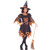 Fun World - Ribbon Witch Child Costume - 4-6 - Black/Orange