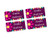 60 Clothing Tag Labels, Stick On Laundry Labels, Personalized with Your Name -Flower Design-