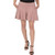 Stretch is Comfort Womens Flowy Skort with Pockets Mauve X-Large