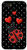 iPhone SE -2020- / 7 / 8 Ladybug With Hearts Black And White Polka Dots Case