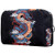 Makeup Bag Blue Dragon Cosmetic Case Zipper Pouch Portable Travel Cosmetic Organizer for Women and Girls 7.3x3x5.1in