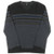 Alfani Mens Striped Regular Fit Pullover Sweater Navy S