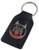 Triple-C Austin-Healey Sprite -Red- Leather and Enamel Key Ring Key Fob