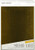 Tonic Studios 8.5" x 11" Mirror Glossy Cardstock -5 per Pack-, Gold