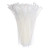Self-Locking Plastic Nylon Cable Ties, Zip Tie Wraps - White -5mm x 250mm - 250pcs-
