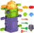 Beach Sand Toys Set for Kids, Beach Toys Includes Sand Toys Castle Sandbox, Animal Molds, Shovels, Rakes, Mesh Bag, Fun Outdoor Games Beach Toys for Toddlers Kids Boys Girls