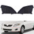 munirater 2-Pack Front Bumper Fog Light Cover Grilles Replacement for 2009-2010 Toyota Corolla Left and Right Side 8148202080, TO1038115, 8148102090, TO1039115