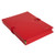 Exacompta Balacron Expandable Folder, A4 - Red