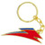 David Bowie Aladdin Sane Lightning Bolt Keychain