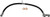 Dorman H621550 Front Passenger Side Brake Hydraulic Hose for Select Honda Models
