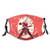 ETHAICO Comfortable Printed mask,Oriental Figure with Circular Motif Background Traditional Japanese?Windproof Facial Decorations for Man and Woman